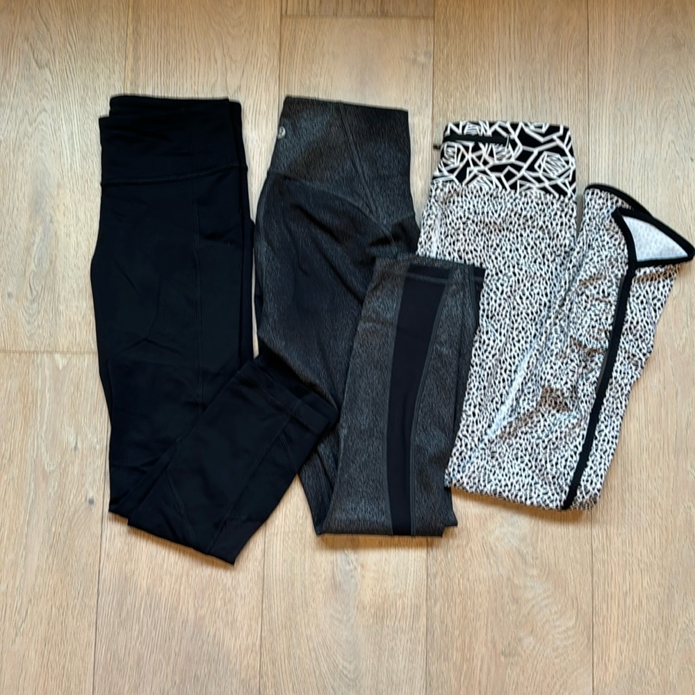 Lululemon size 4 training leggings 7/8
